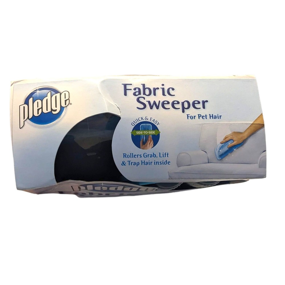 Pledge Fabric Sweeper For Pet‎ Hair 2 TWO Multi-Use Disposable Rollers Cleaning - Picture 3 of 6